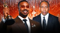 Oscar winner Michael B. Jordan and ESPN personality Stephen A. Smith.