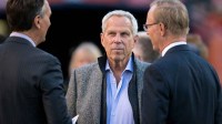 New York Giants co-owners Steve Tisch and John Mara.