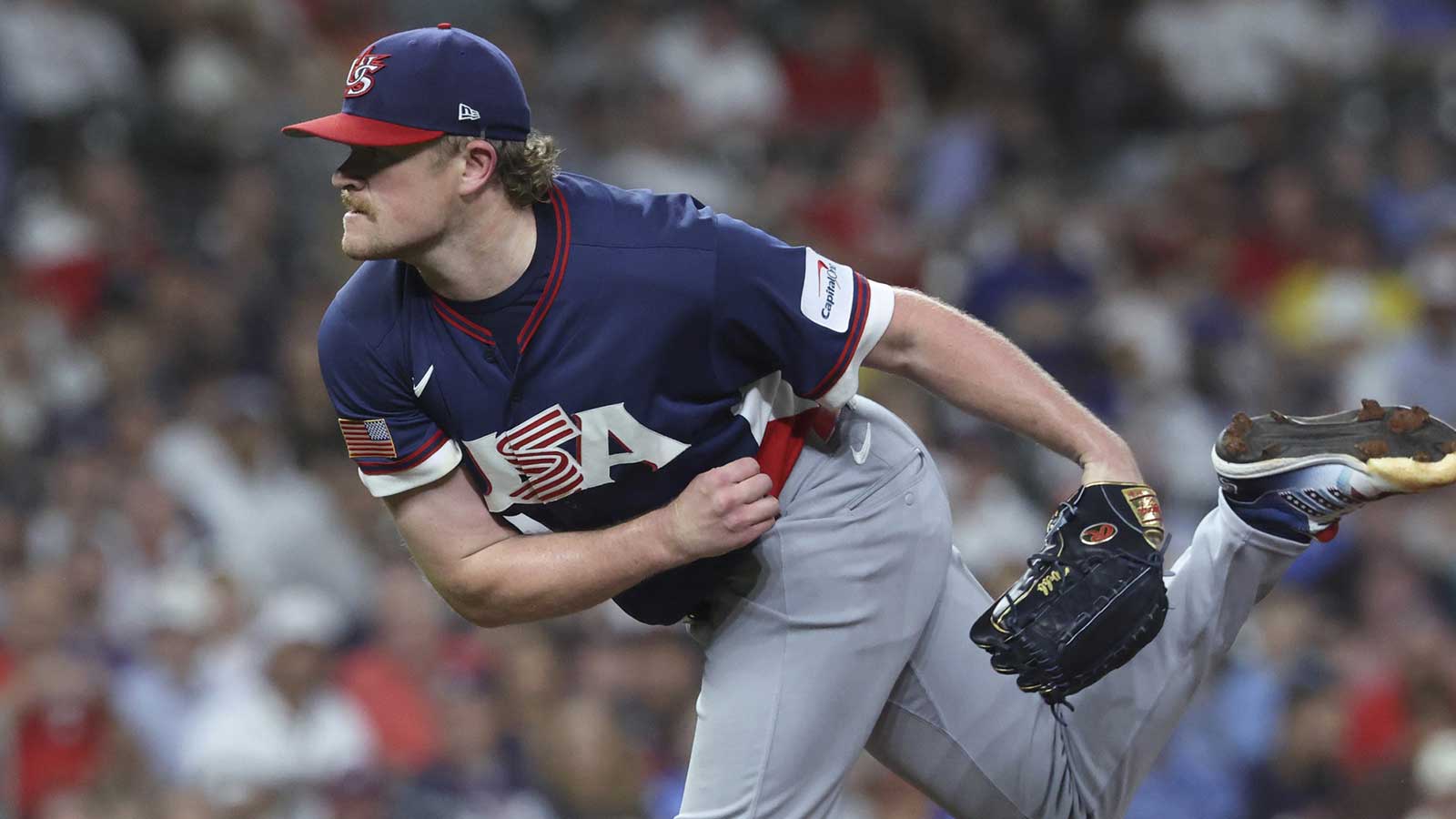 How Logan Webb was convinced to pitch for Team USA