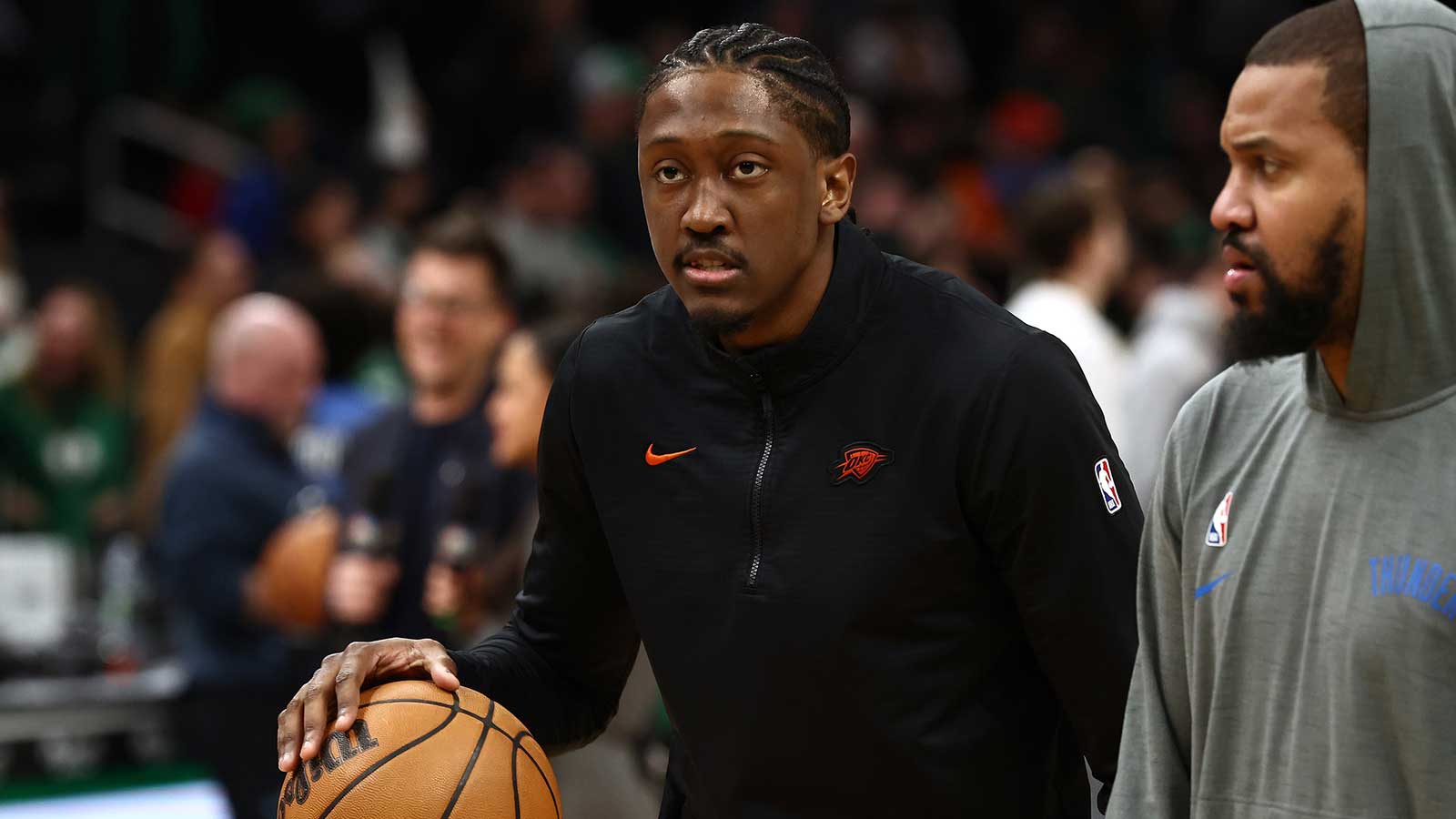 Thunder’s Jalen Williams not feeling pressure going through ebbs and flows of injury return