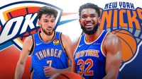 Thunder Knicks prediction, NBA odds