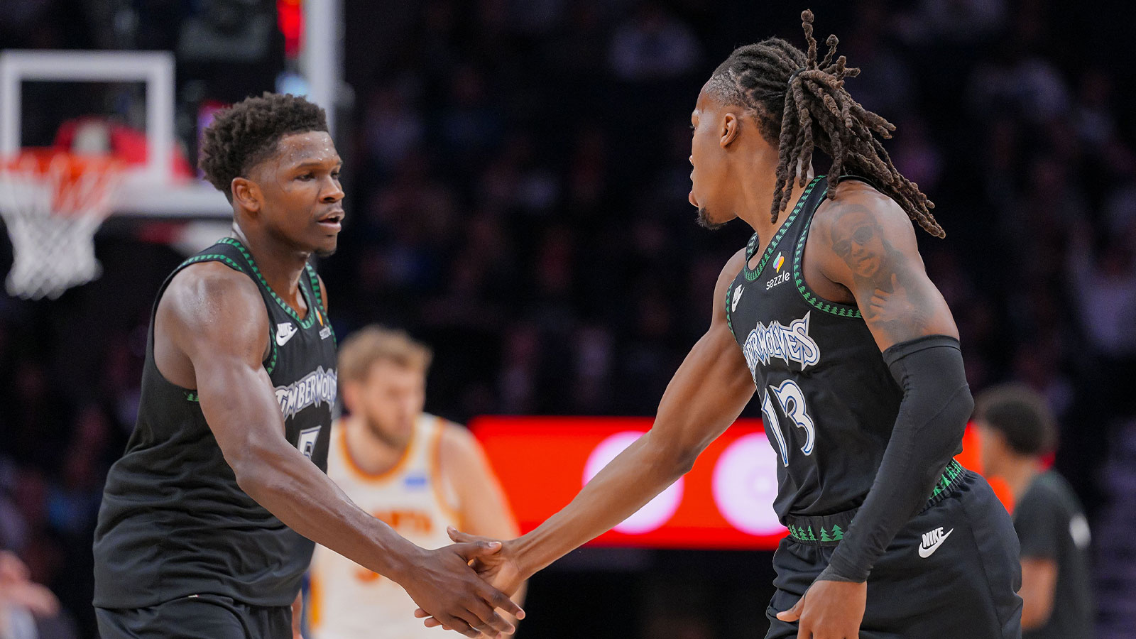 Timberwolves’ Anthony Edwards doesn’t like playing fast, but he has no choice with Ayo Dosunmu
