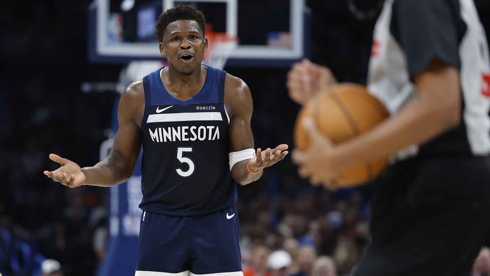 Is Anthony Edwards playing tonight? Timberwolves vs. Suns injury report