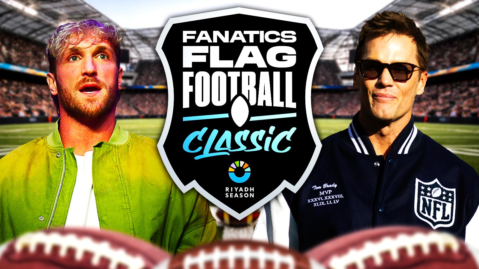 Tom Brady, Logan Paul-led Fanatics Flag Football Classic officially changes locations amid Middle East tensions