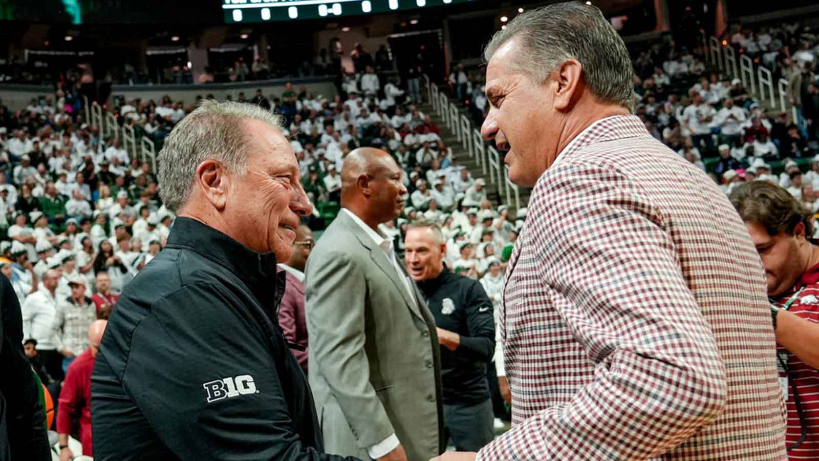 Tom Izzo, John Calipari join exclusive March Madness club with 1st-round wins