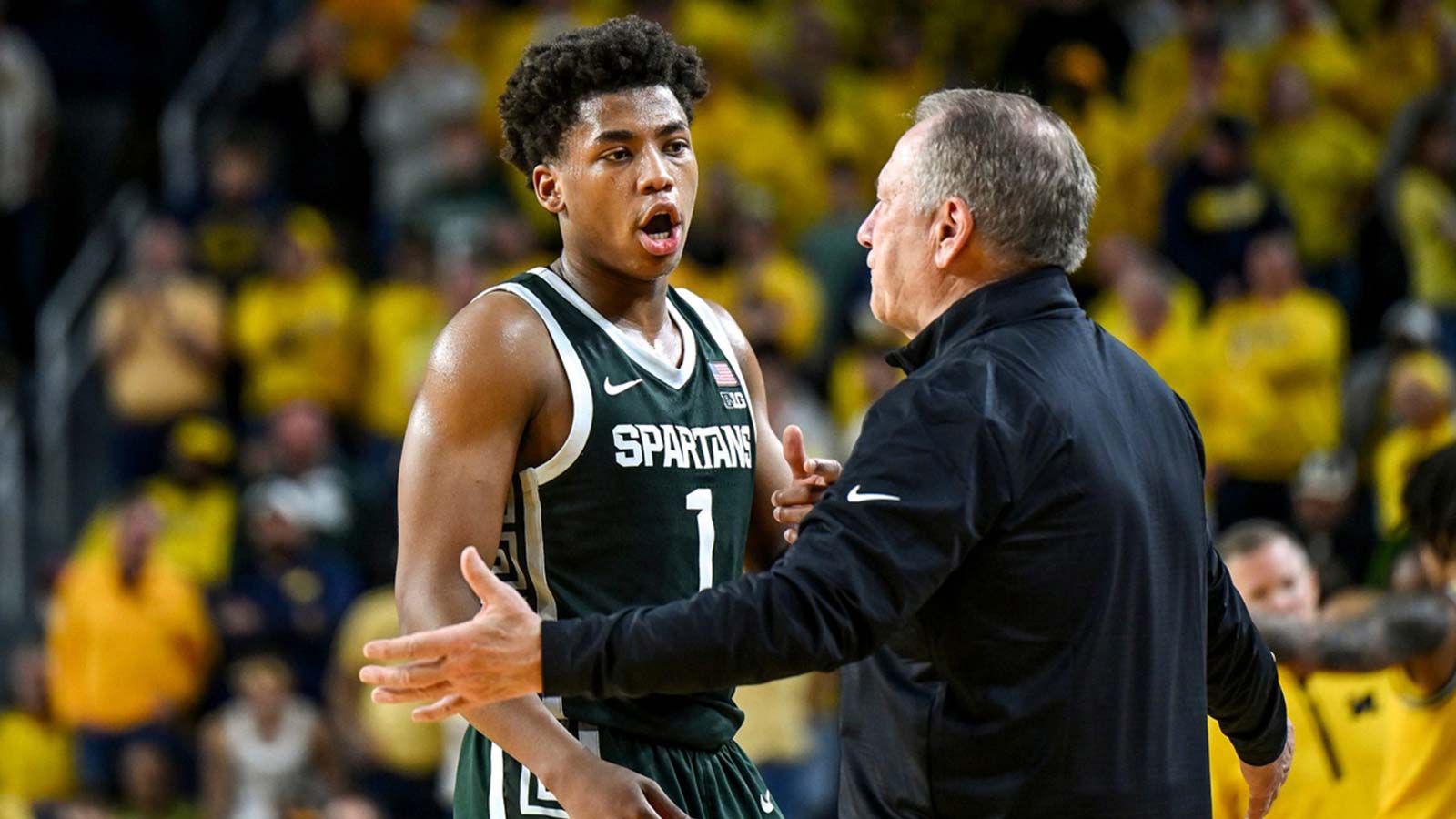 Tom Izzo blasts Jeremy Fears Jr. narrative after technical foul vs. Michigan