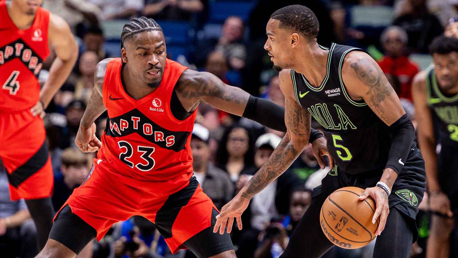 Raptors coach reacts to Dejounte Murray-Jamal Shead incident