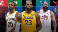 Trey Murphy III, LeBron James, James Harden, All-NBA logo