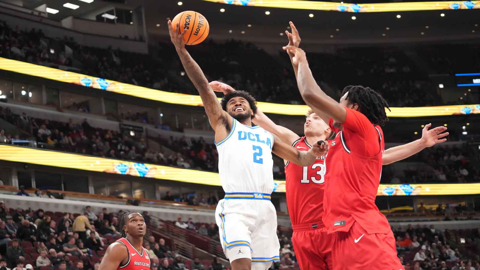 Donovan Dent’s triple-double in UCLA-Rutgers makes Big Ten history