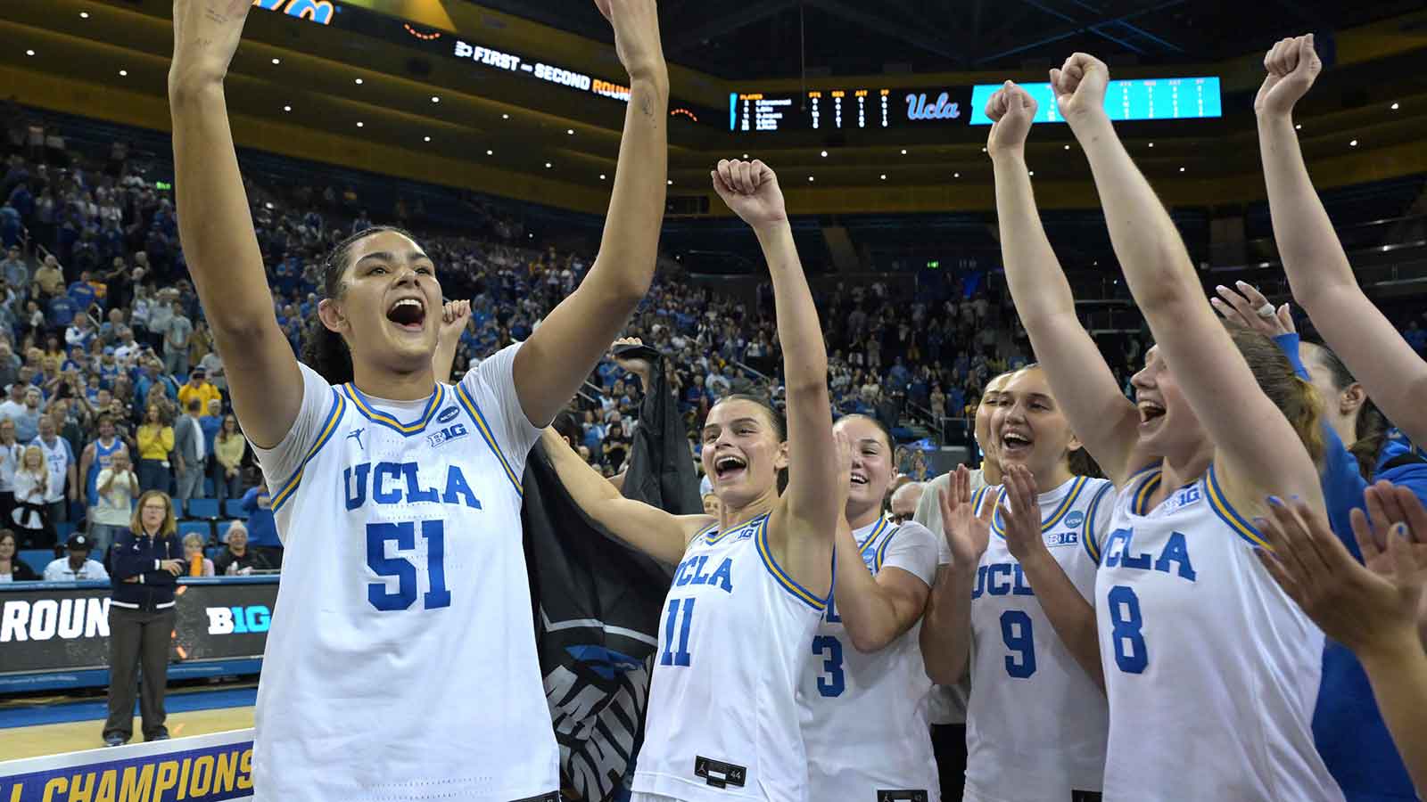 UCLA’s Lauren Betts shares heartfelt reaction to career-high game vs. Oklahoma State