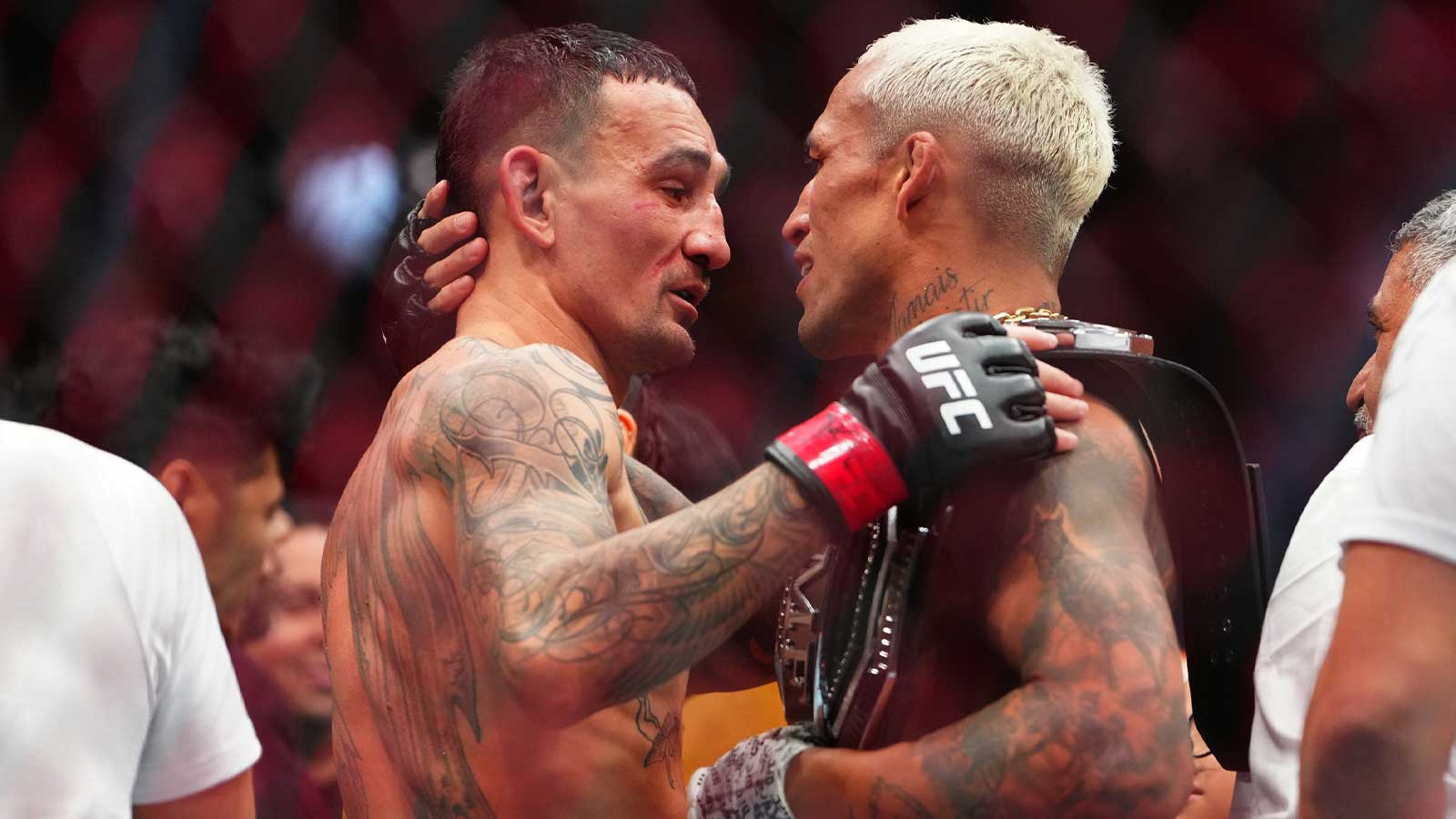 Puka Nacua, Joe Burrow take in UFC 326