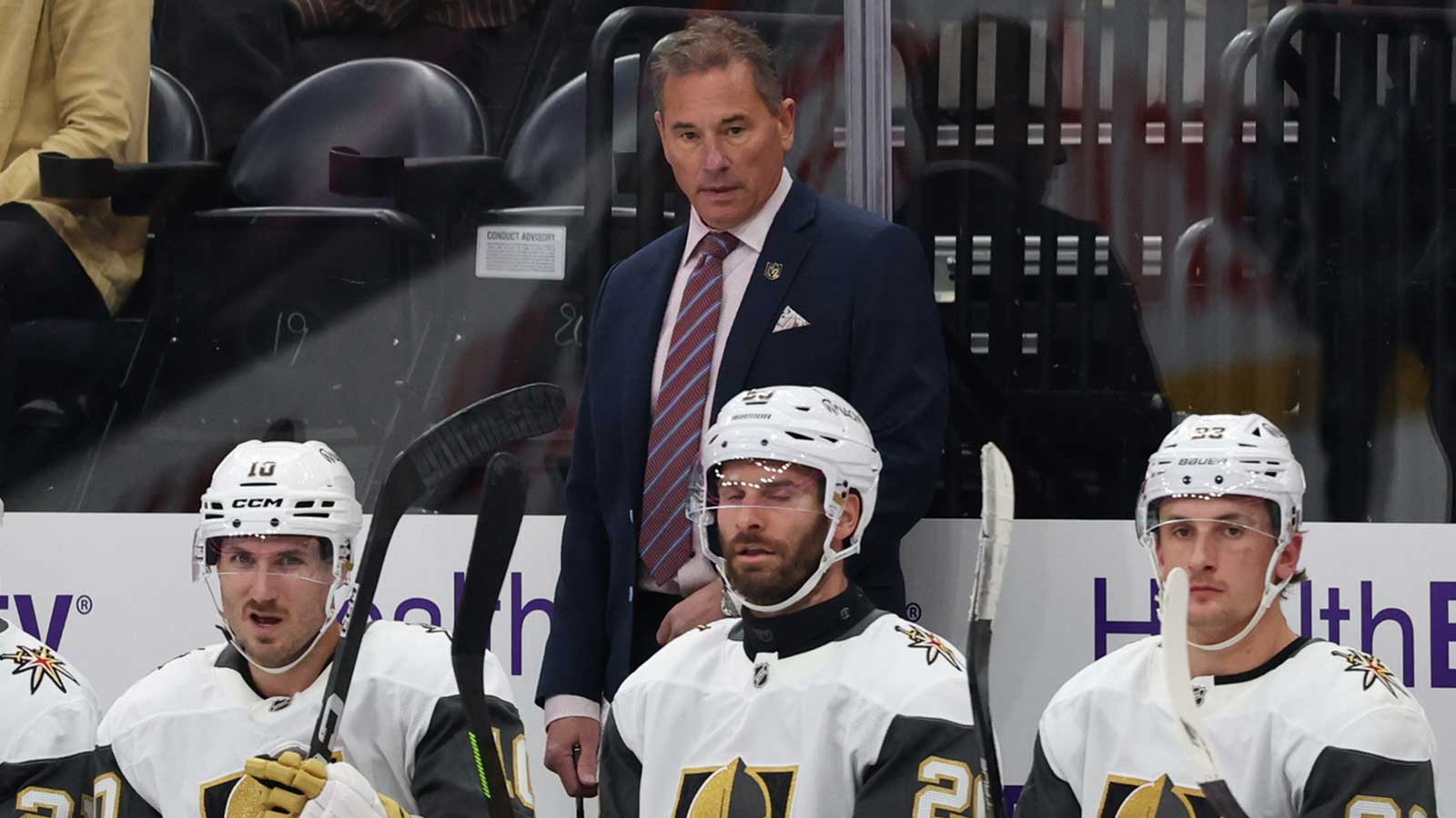 Bruce Cassidy reveals what’s ‘got to change’ for Golden Knights to make playoff run