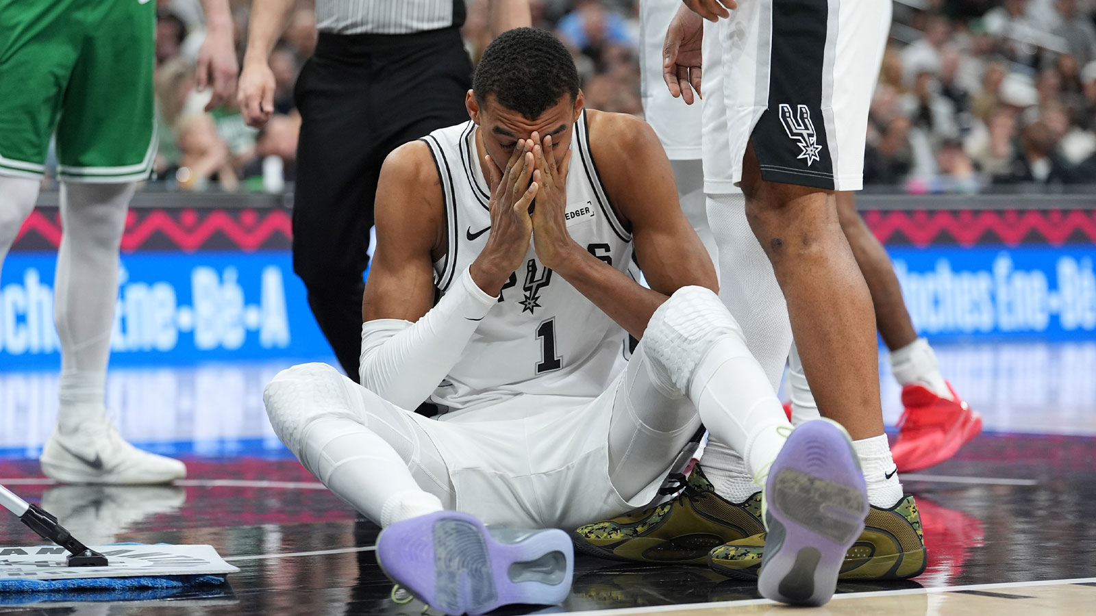 Spurs’ Victor Wembanyama lands on injury report for Nuggets showdown