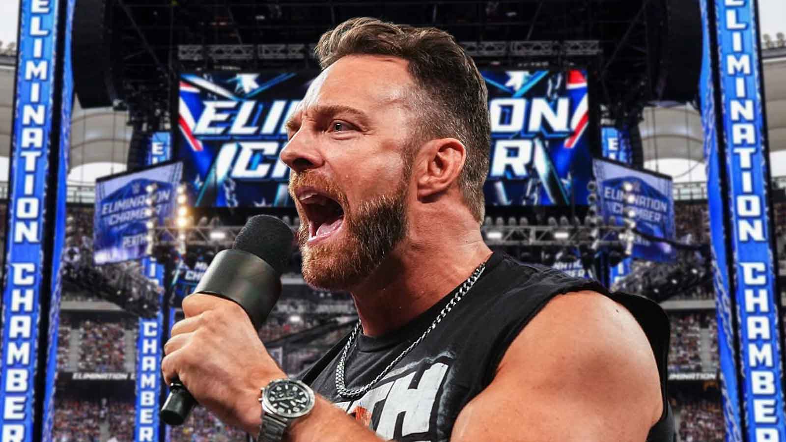 WWE’s LA Knight breaks silence on viral Elimination Chamber botch