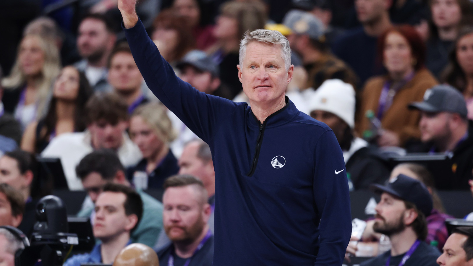 Warriors’ Steve Kerr couldn’t hold back his smirking grin after owning Rockets in Houston again