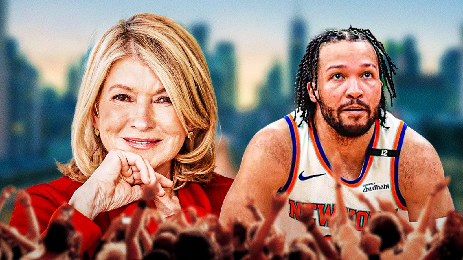 Why Martha Stewart blames herself for Jalen Brunson collision injury