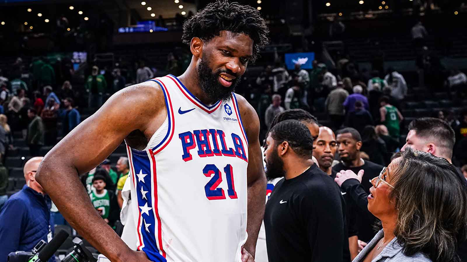 Even Jayson Tatum was impressed by Joel Embiid’s performance in 76ers-Celtics Game 5