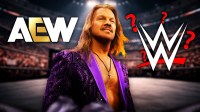 Chris Jericho, AEW and WWE logos