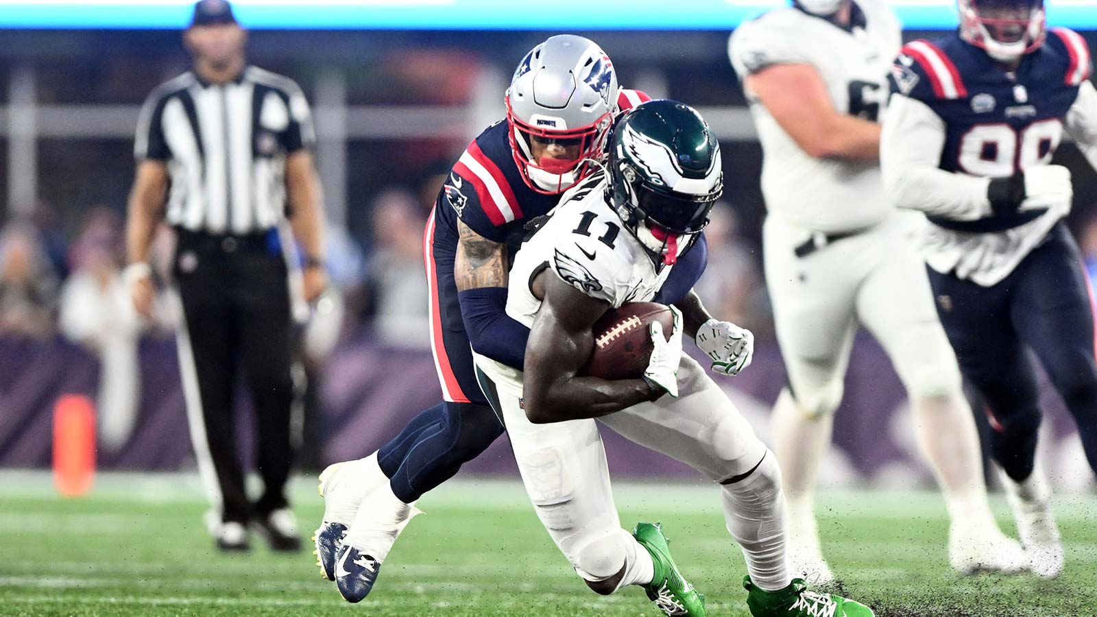 NFL rumors: Eagles, Patriots recently ‘grappled’ over A.J. Brown trade compensation
