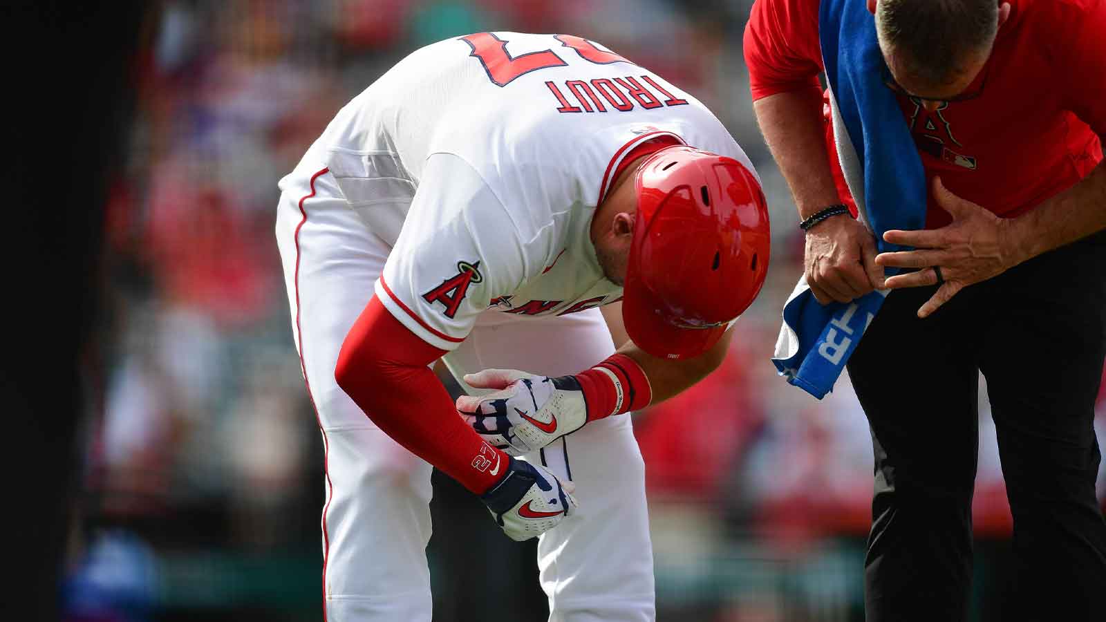 Angels’ Mike Trout calls out risky strategy after HBP vs. Mariners
