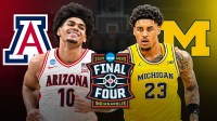 Arizona Michigan prediction, Final Four odds