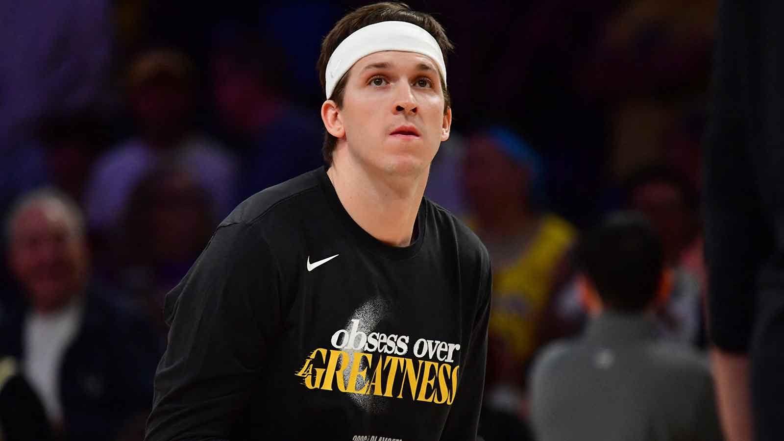 Lakers’ Austin Reaves gets hero’s welcome in Game 5 return vs. Rockets