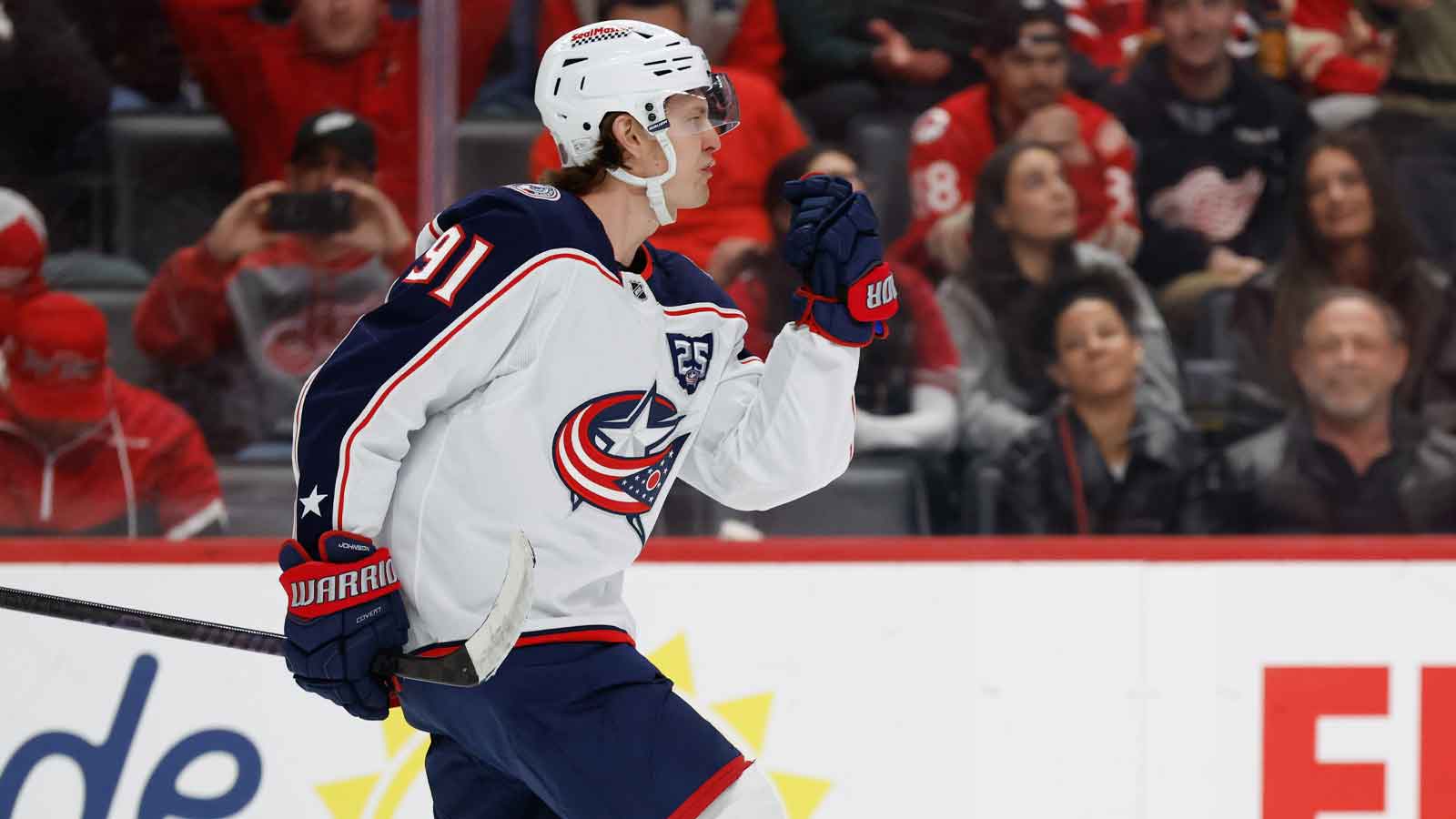 Blue Jackets’ Don Waddell shuts down Kent Johnson trade speculation