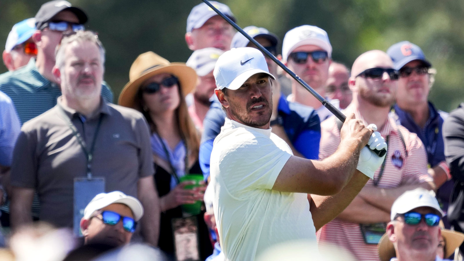 Brooks Koepka makes birdie with insane driver off the deck on 2nd hole at Masters