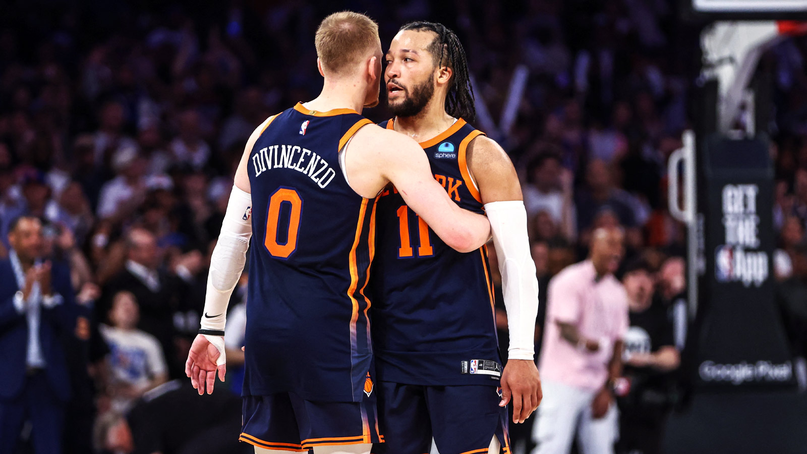Timberwolves’ Donte DiVincenzo gets supportive message from ex-Knicks teammate Jalen Brunson