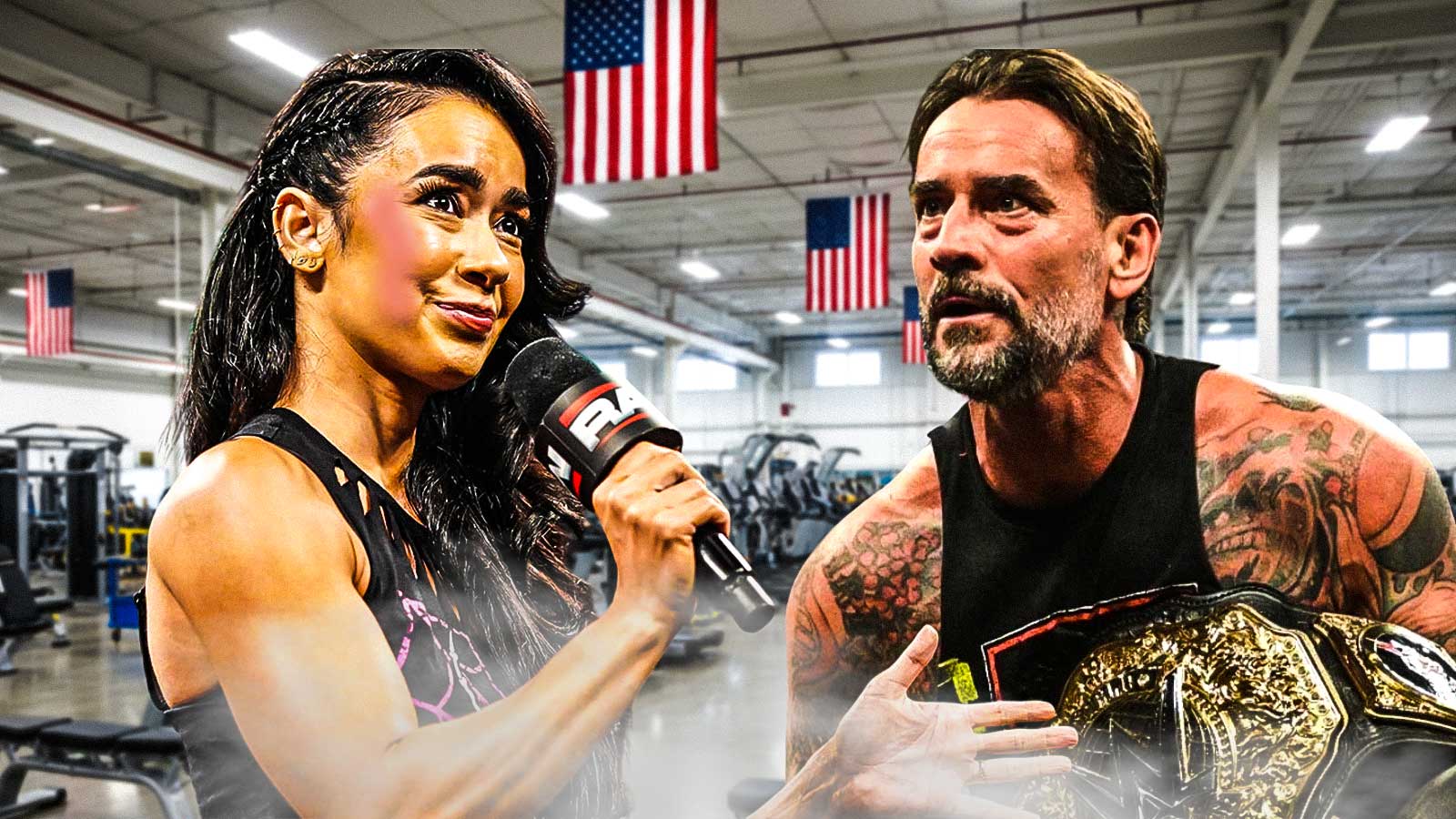 WWE star CM Punk’s ‘GOAT’ fitness goal has AJ Lee turning red