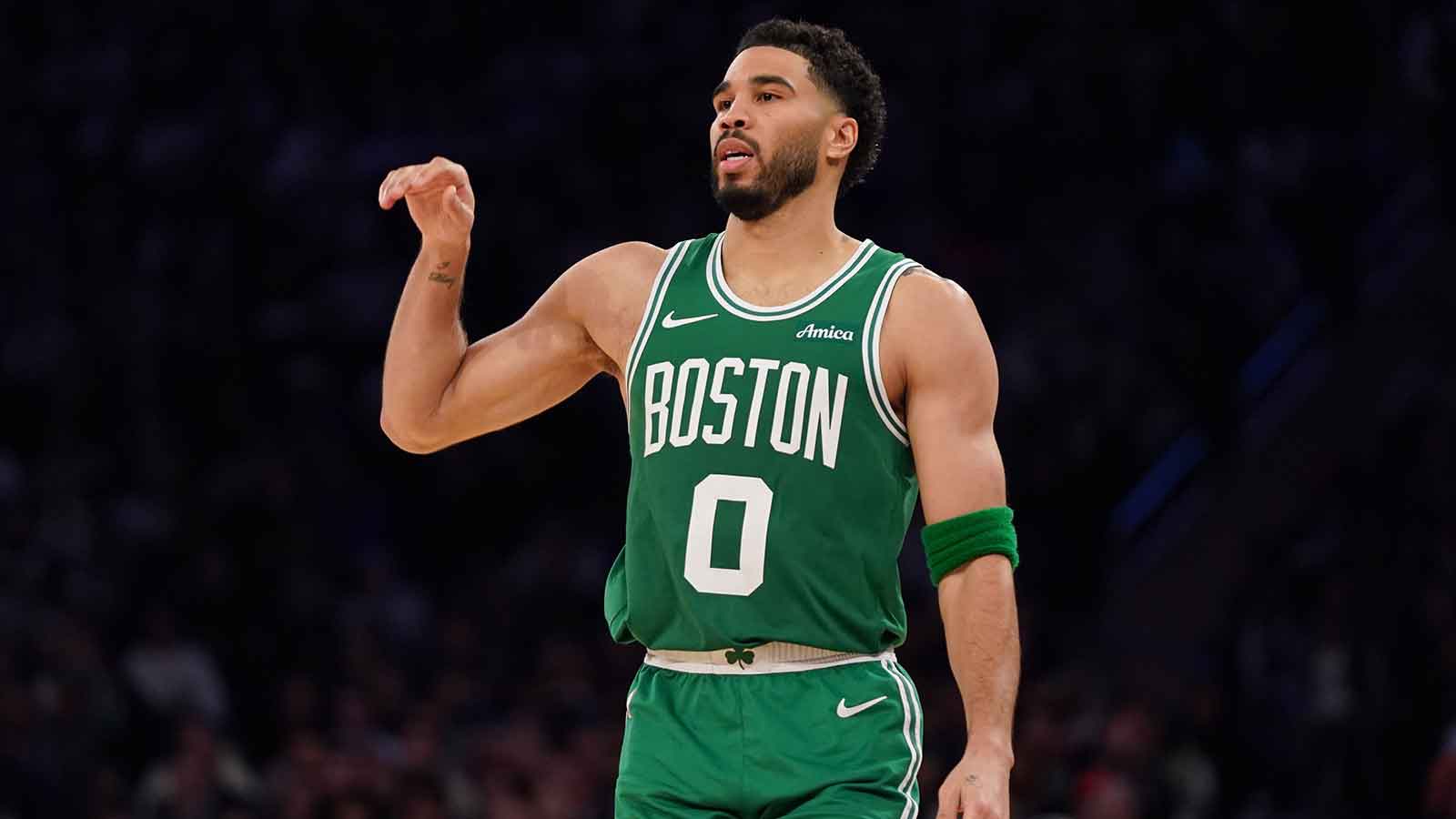 Celtics’ Jayson Tatum appreciates Knicks fans’ gesture in MSG return