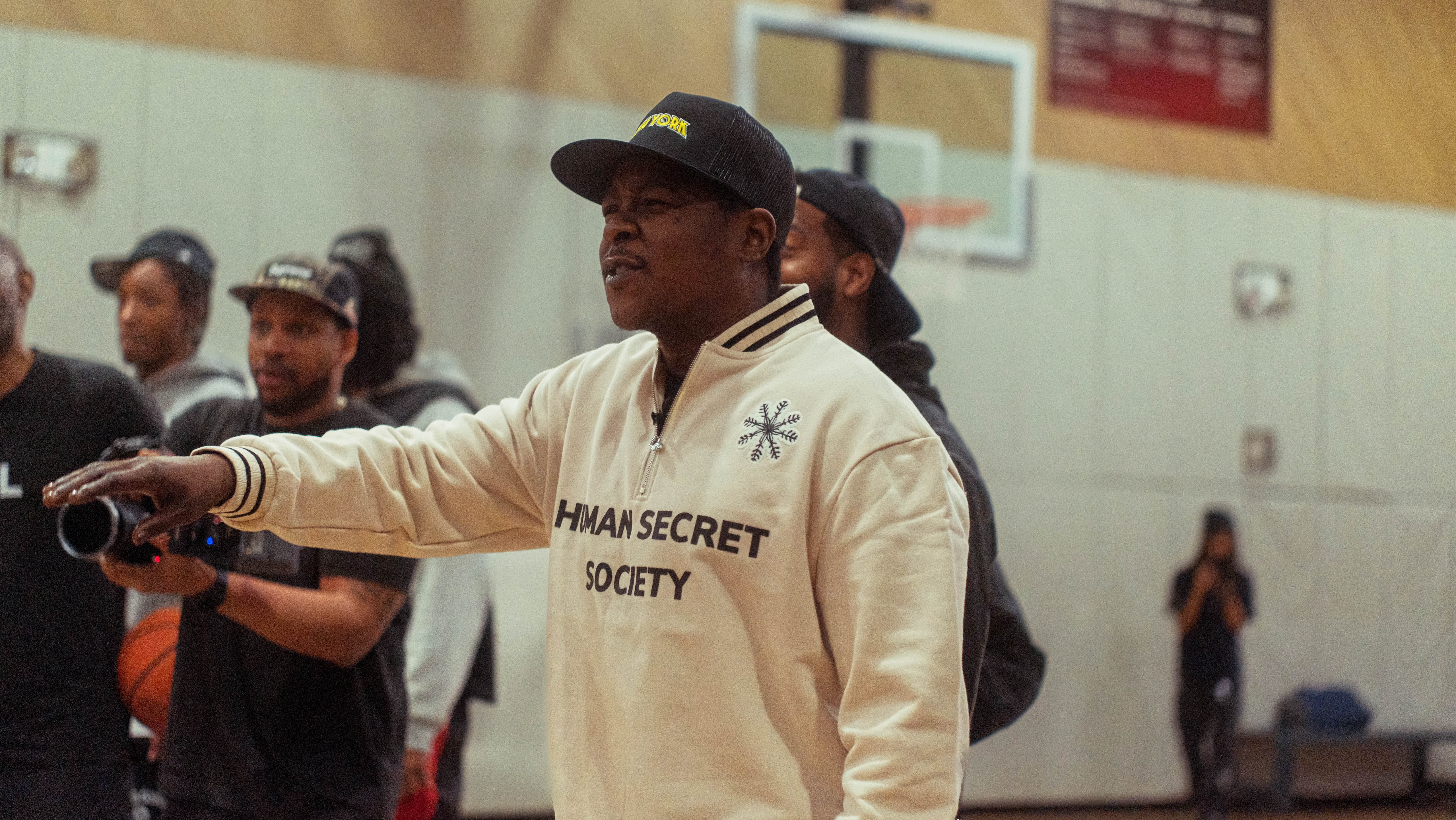 New York Hip Hop artist Jadakiss at Life Time Sky for Ones Basketball League tryouts on March 30, 2026