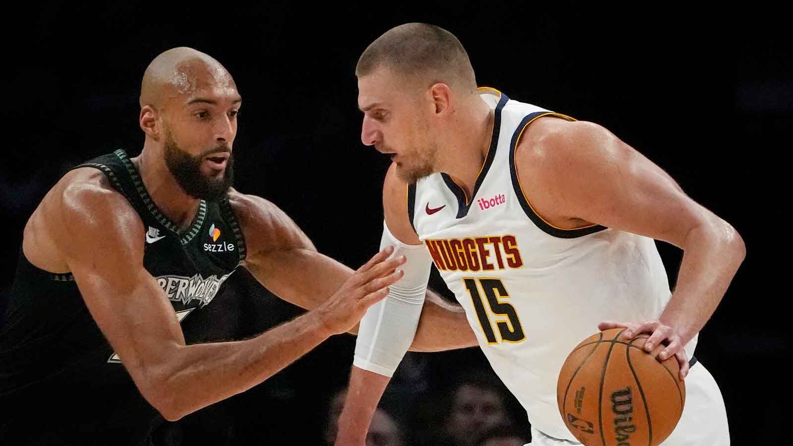 Timberwolves’ Rudy Gobert makes a mockery of Nikola Jokic in every which way in Game 3 shellacking