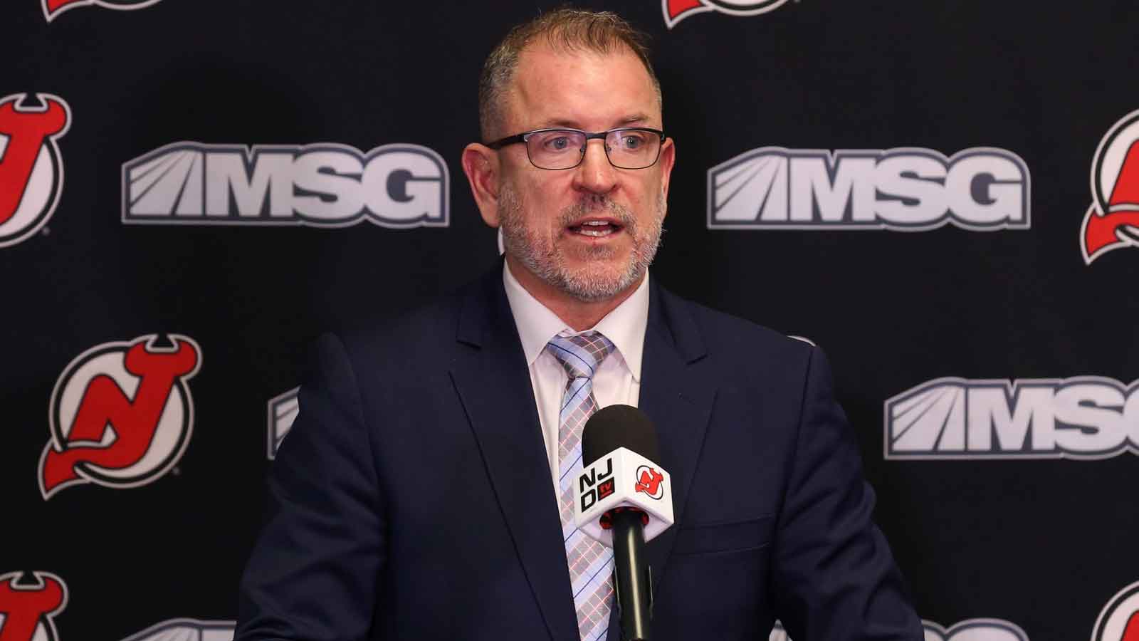 Devils parting ways with GM Tom Fitzgerald