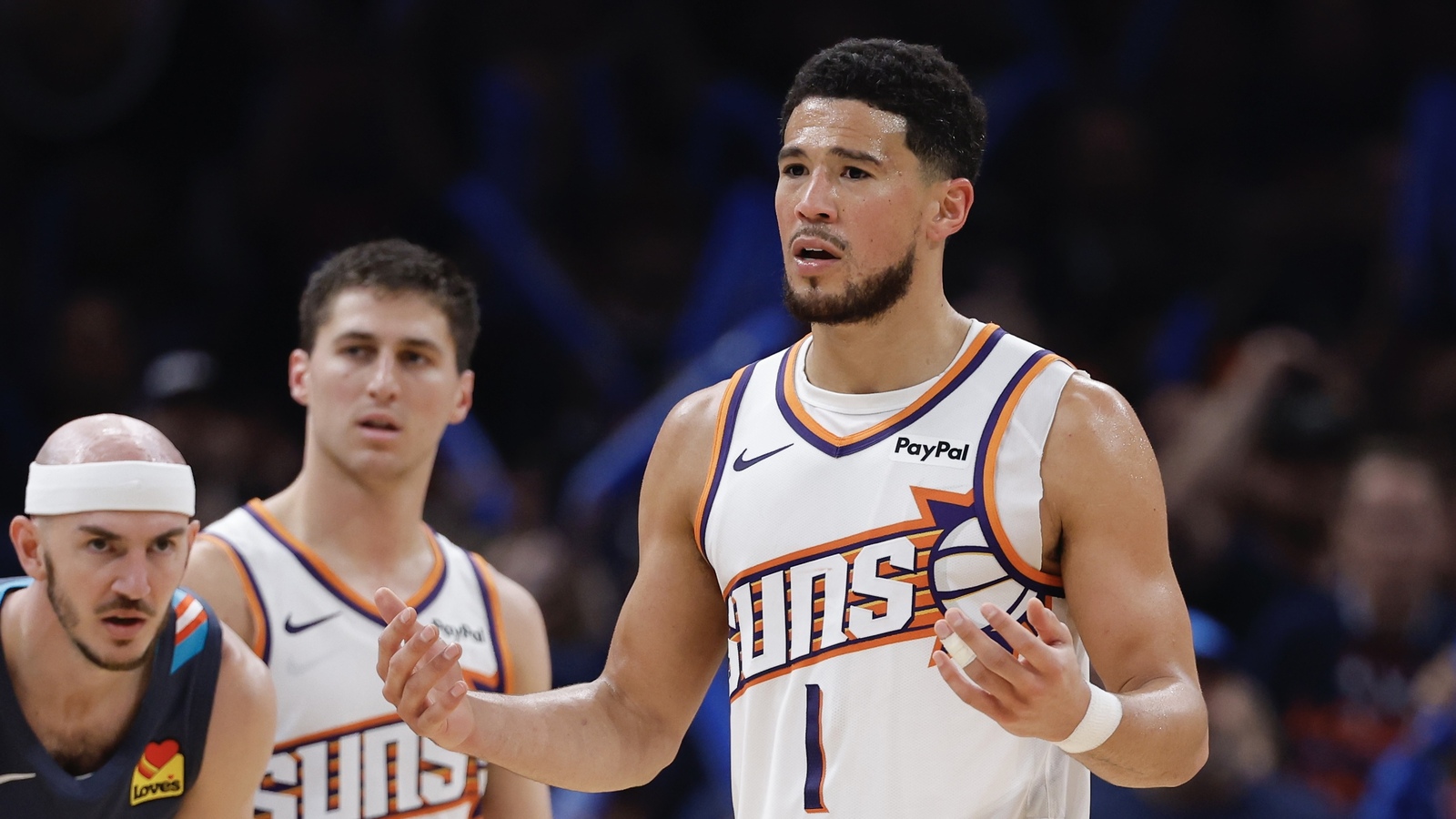 Devin Booker rips referees in epic postgame rant after Game 2 vs. Thunder
