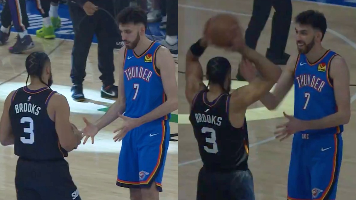 Dillon Brooks, Chet Holmgren, Oklahoma City Thunder, Phoenix Suns, NBA Playoffs