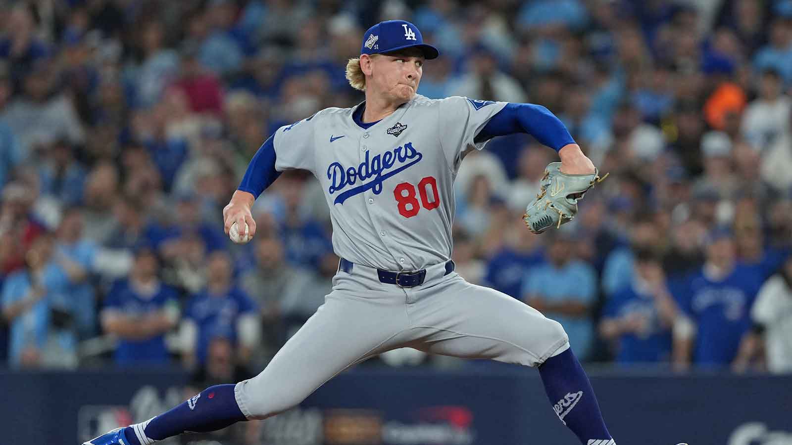 Dodgers’ Emmet Sheehan builds a snowman before Rockies showdown