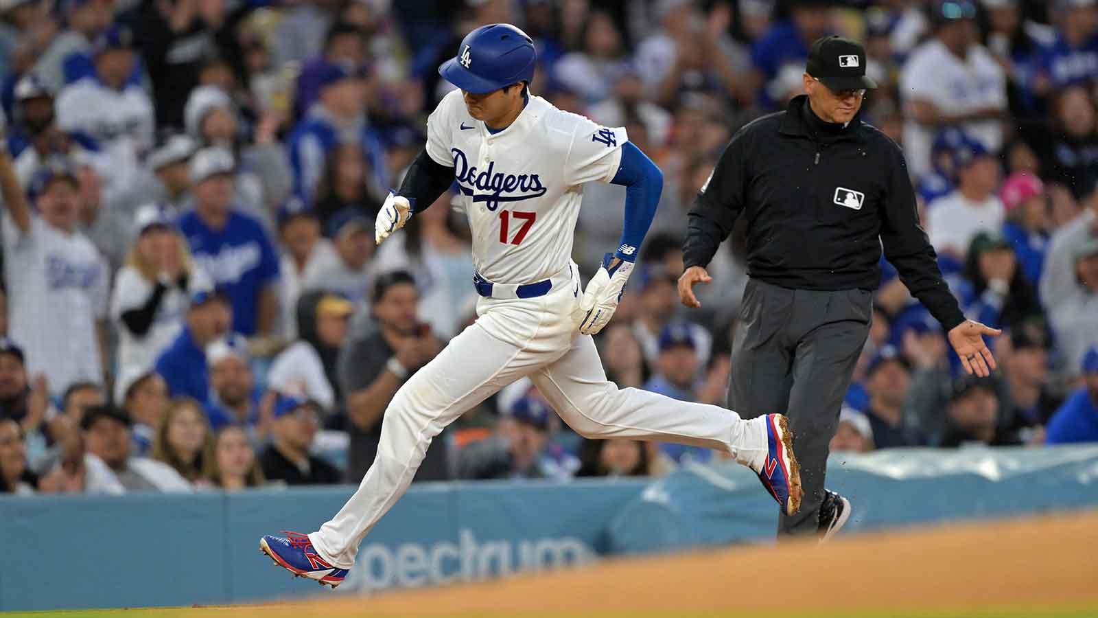 Dodgers’ Shohei Ohtani continues surge up franchise rankings in win over Mets