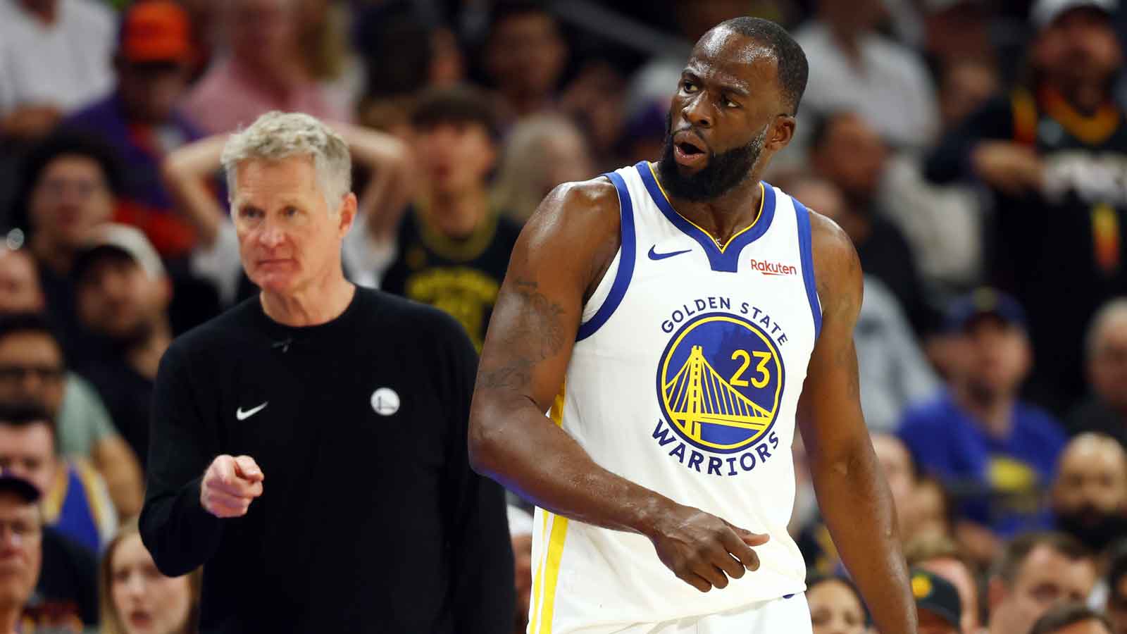 Warriors’ Draymond Green pushes back on Steve Kerr’s ‘never forgive him’ remark