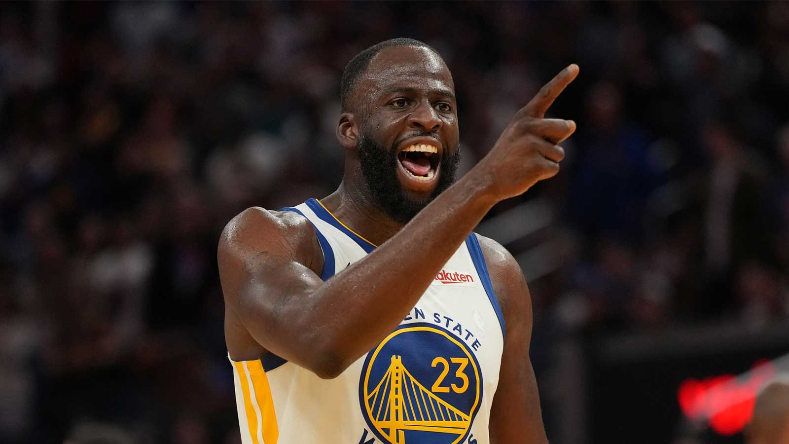 Ernie Johnson literally drops mic on Warriors’ Draymond Green with brutal stat that puts him in Kendrick Perkins territory