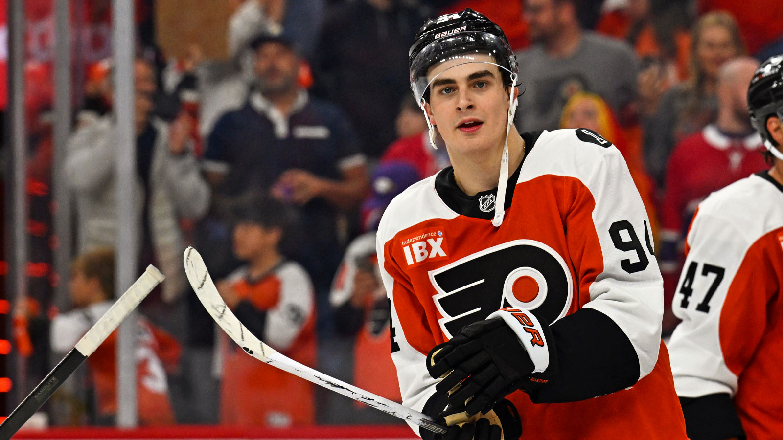 Flyers’ Porter Martone turns Penguins series into a historic showcase through 2 games