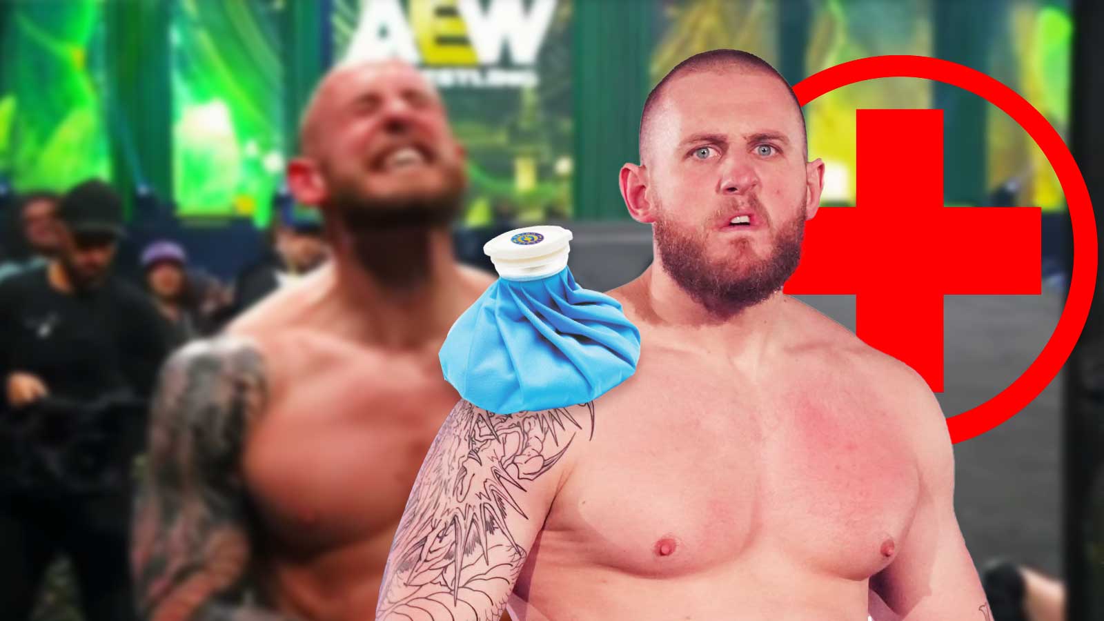 Former AEW champion suffers dislocated shoulder injury at Dynasty