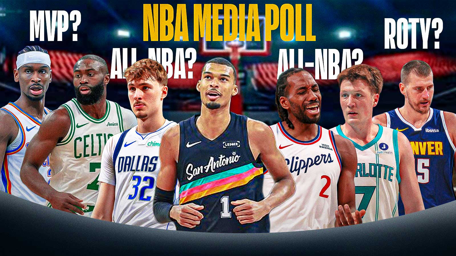 2026 NBA awards media poll: Full voting results for MVP, All-NBA, ROTY, more