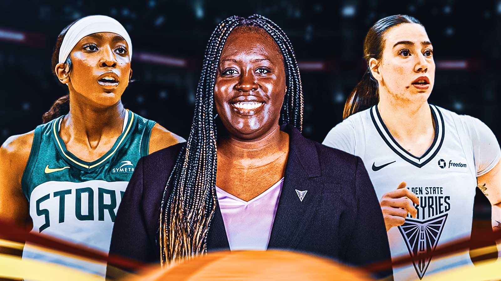 Valkyries GM Ohemaa Nyanin declines to speak on Golden State’s draft trade strategy