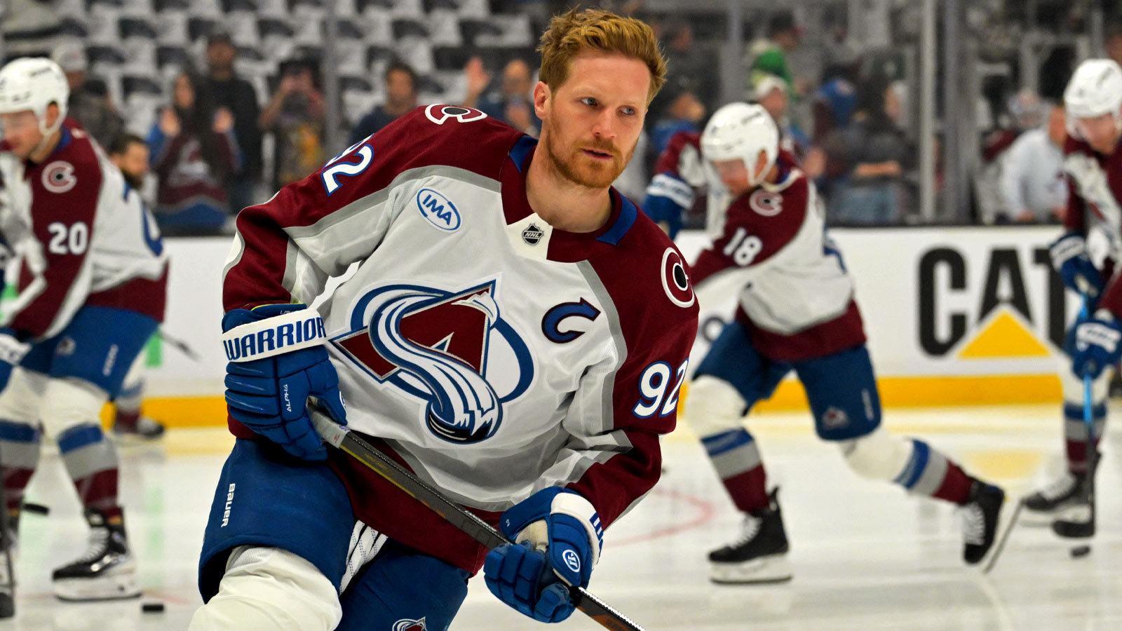 Avalanche captain Gabriel Landeskog’s immediate reaction to 3-0 series lead vs. Kings