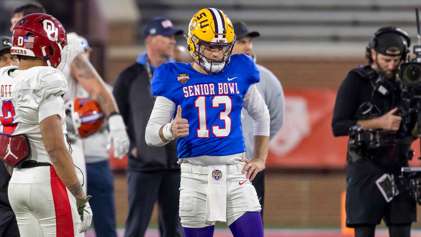 Garrett Nussmeier joining Patrick Mahomes, Chiefs after NFL Draft slide