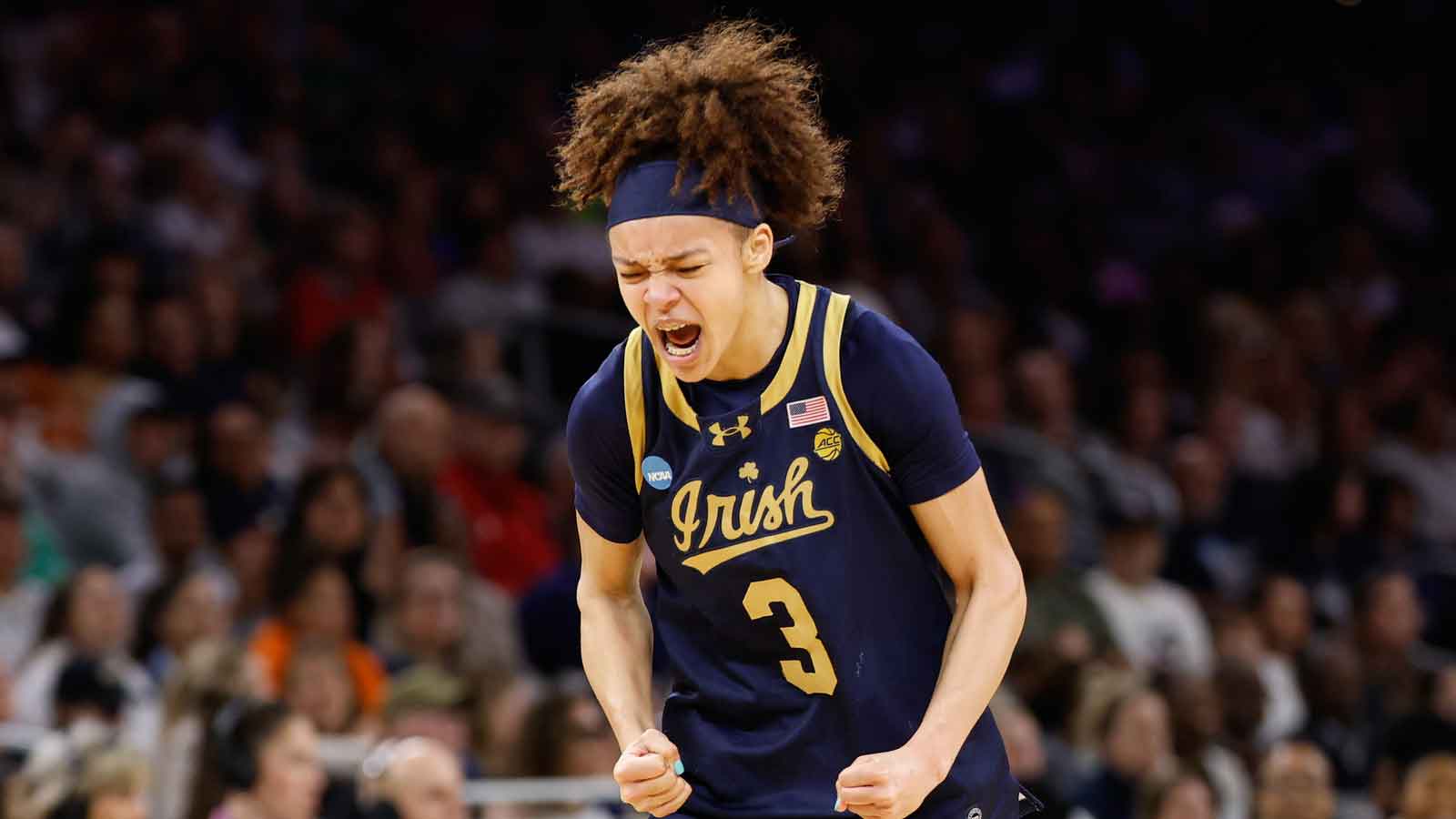 Notre Dame women’s basketball star Hannah Hidalgo steals Naismith DPOY Award