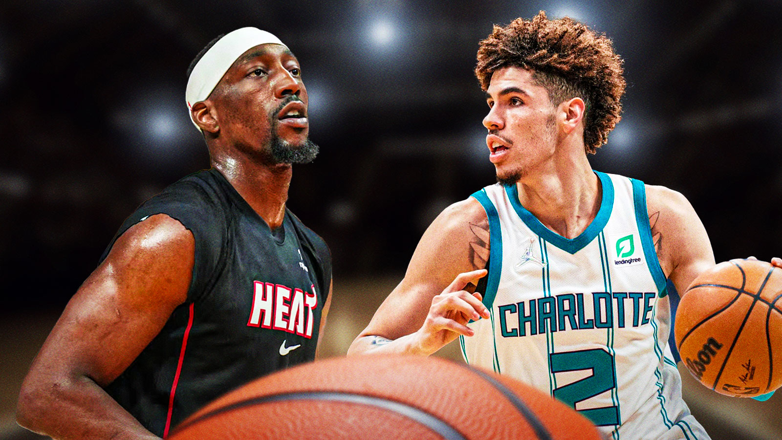 Heat’s Bam Adebayo reacts to LaMelo Ball’s fine