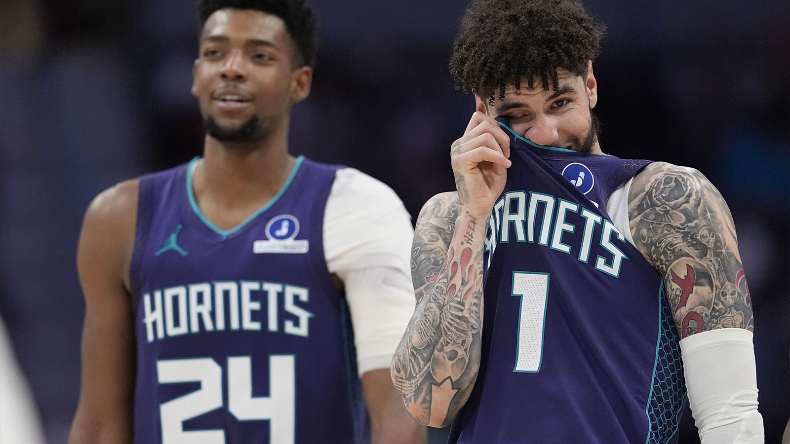 https://wp.clutchpoints.com/wp-content/uploads/2026/04/Hornets-Brandon-Miller-and-LaMelo-ball.jpg