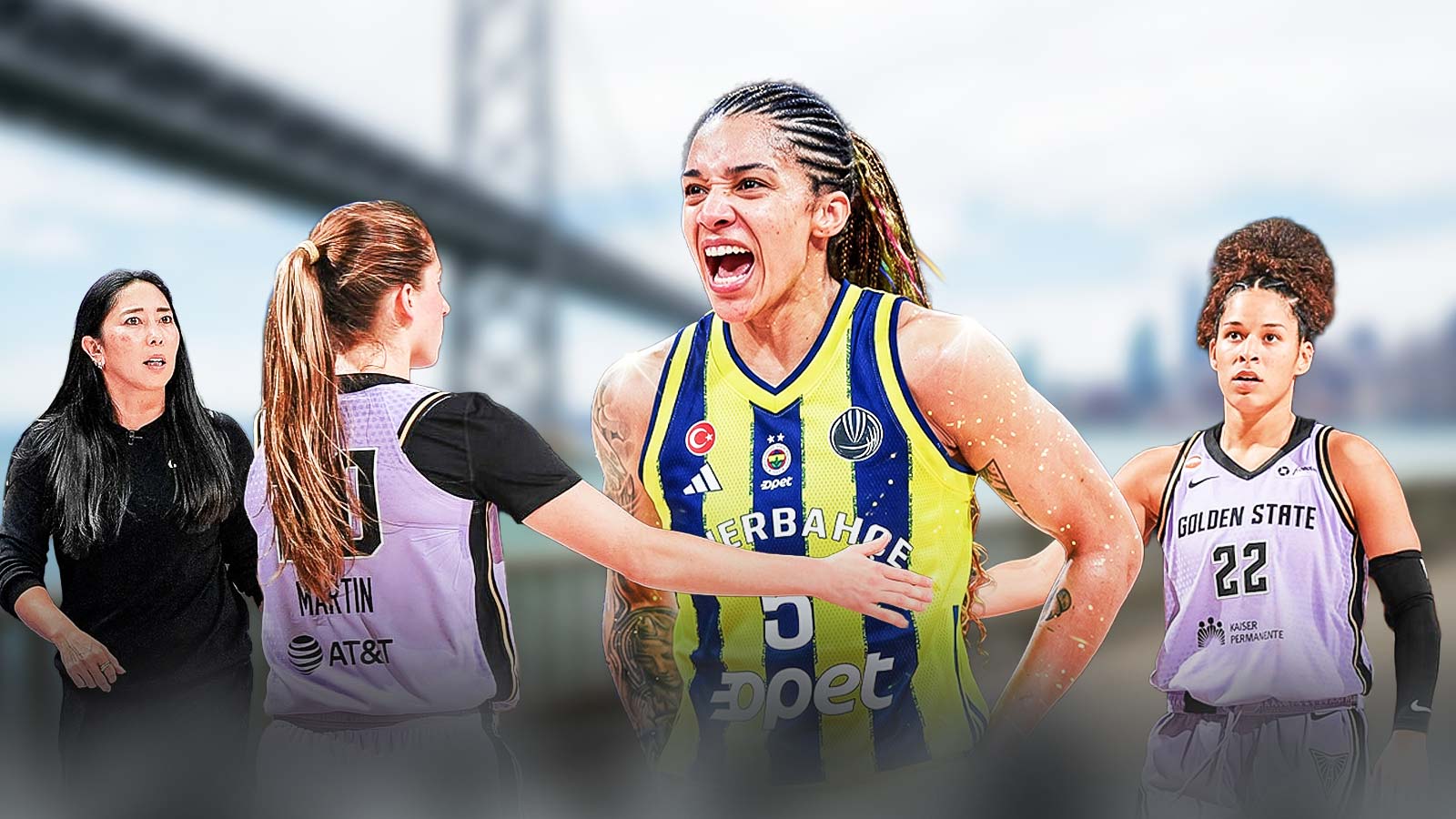 How Gabby Williams’ Bay Area roots led her to Valkyries in free agency